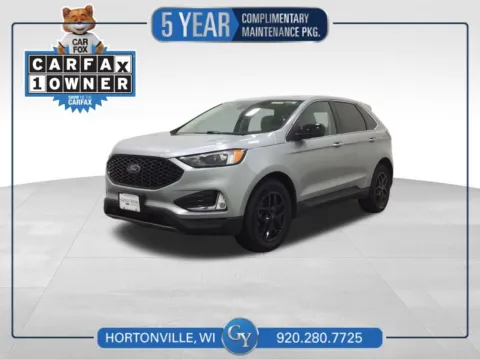 Silver 2024 Ford Edge SEL for sale in Hortonville, WI