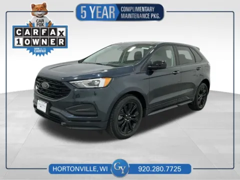 Blue 2022 Ford Edge SE for sale in Hortonville, WI