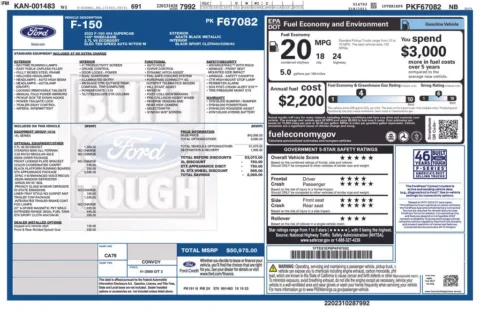 Photos of 2023 Ford F-150 XL for sale in Hortonville, WI at Gregg Young Hortonville Ford