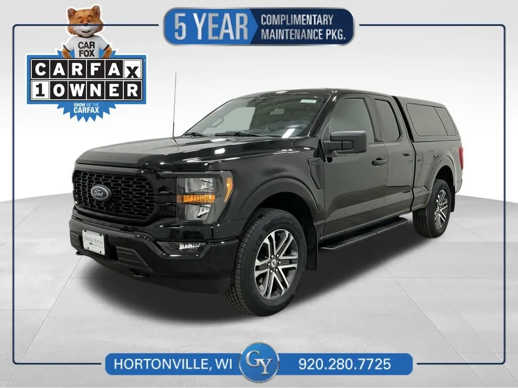 Black 2023 Ford F-150 XL for sale in Hortonville, WI