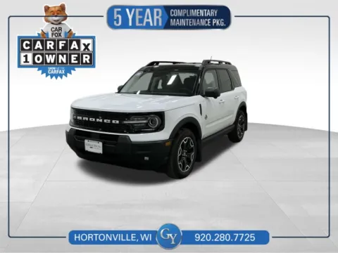 White 2025 Ford Bronco Sport Outer Banks for sale in Hortonville, WI