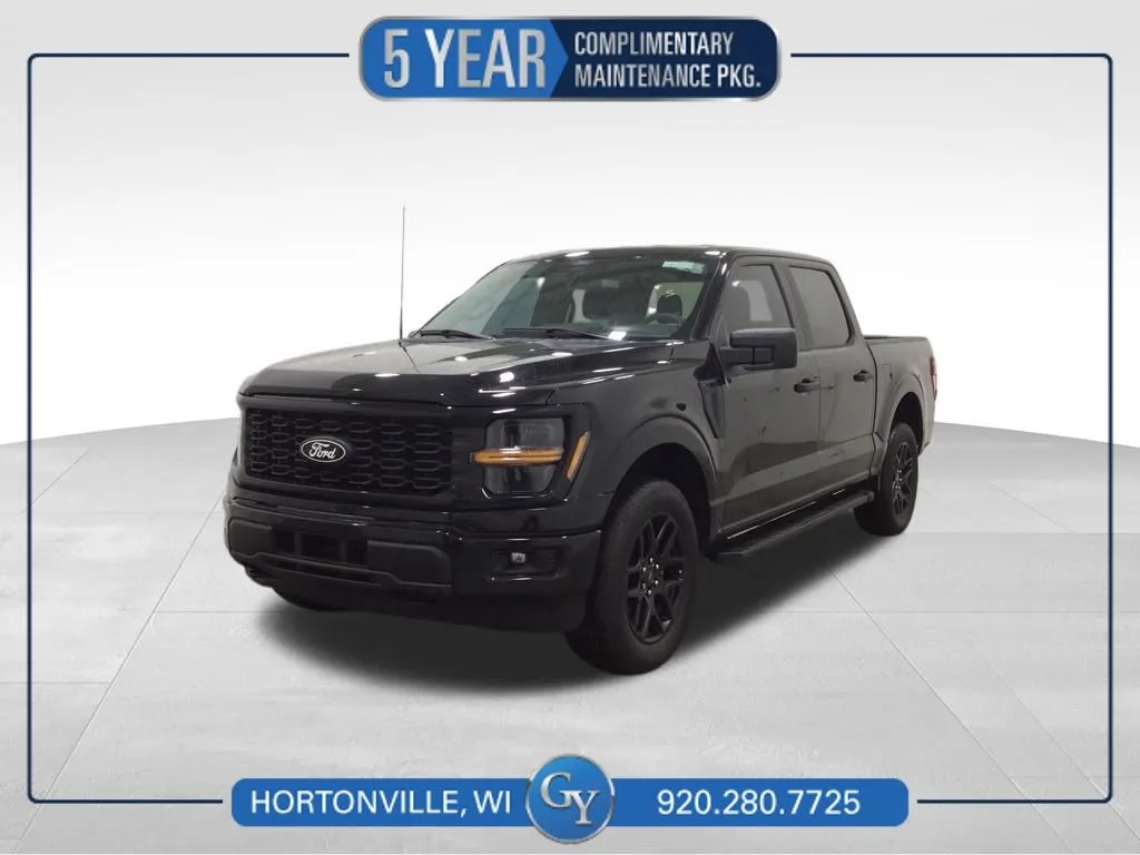 Black 2024 Ford F-150 STX for sale in Hortonville, WI