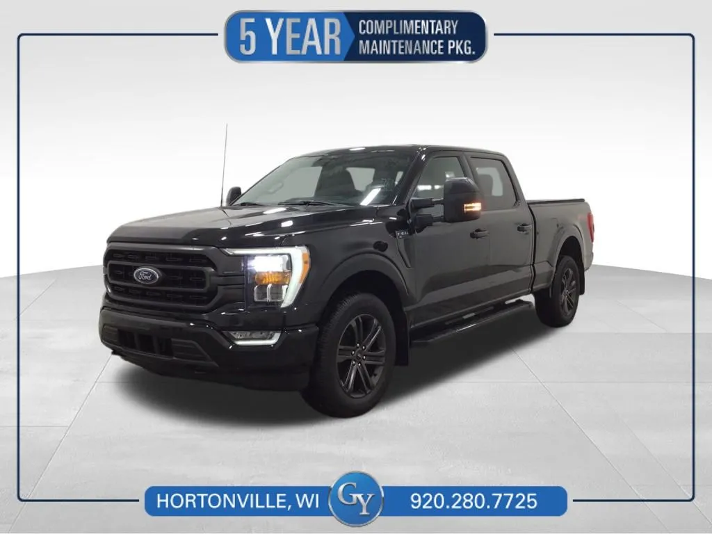 Black 2022 Ford F-150 XLT for sale in Hortonville, WI