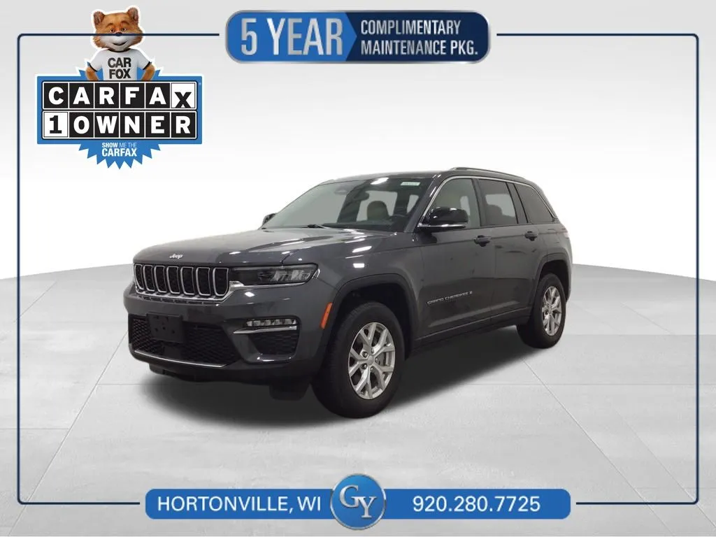 Gray 2023 Jeep Grand Cherokee Limited for sale in Hortonville, WI