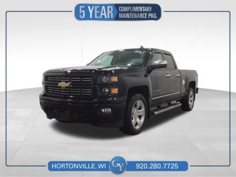Black 2015 Chevrolet Silverado 1500 LT for sale in Hortonville, WI
