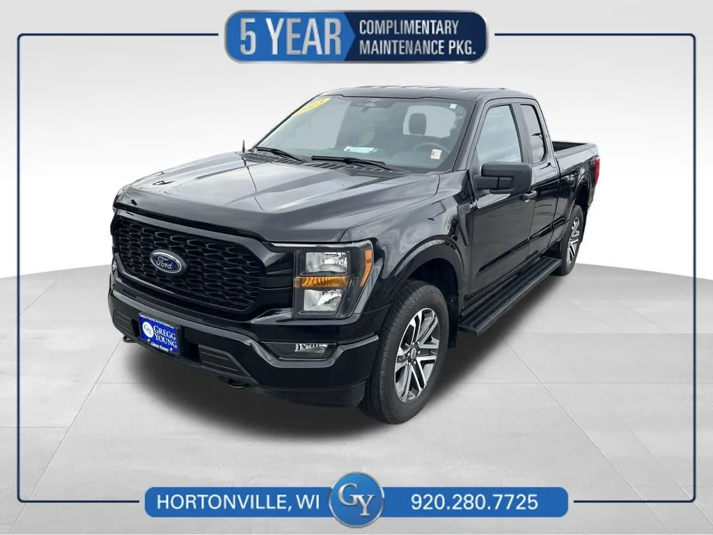 Black 2023 Ford F-150 XL for sale in Hortonville, WI