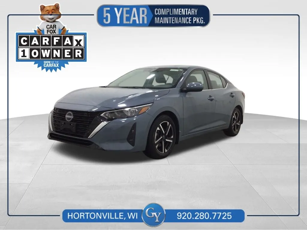 Gray 2024 Nissan Sentra SV for sale in Hortonville, WI