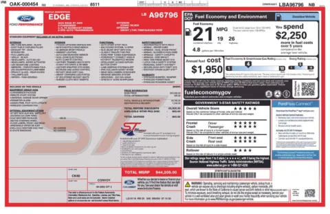 Photos of 2020 Ford Edge ST for sale in Hortonville, WI at Gregg Young Hortonville Ford