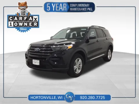 Black 2023 Ford Explorer XLT for sale in Hortonville, WI