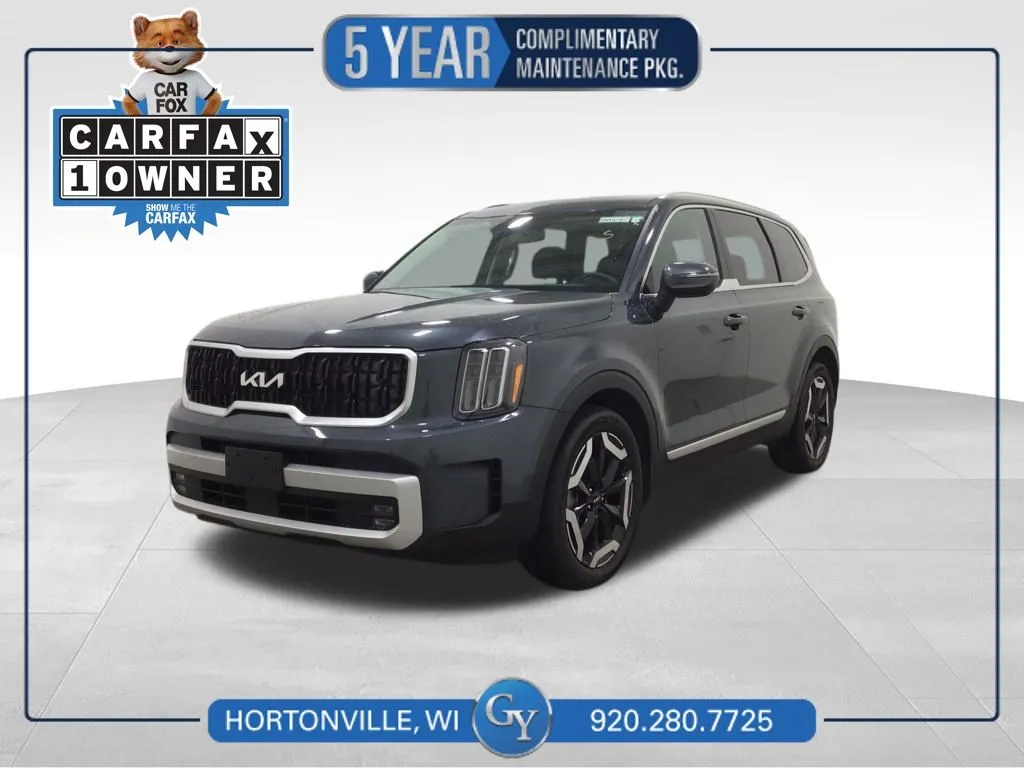 Gray 2024 Kia Telluride EX X-Line for sale in Hortonville, WI