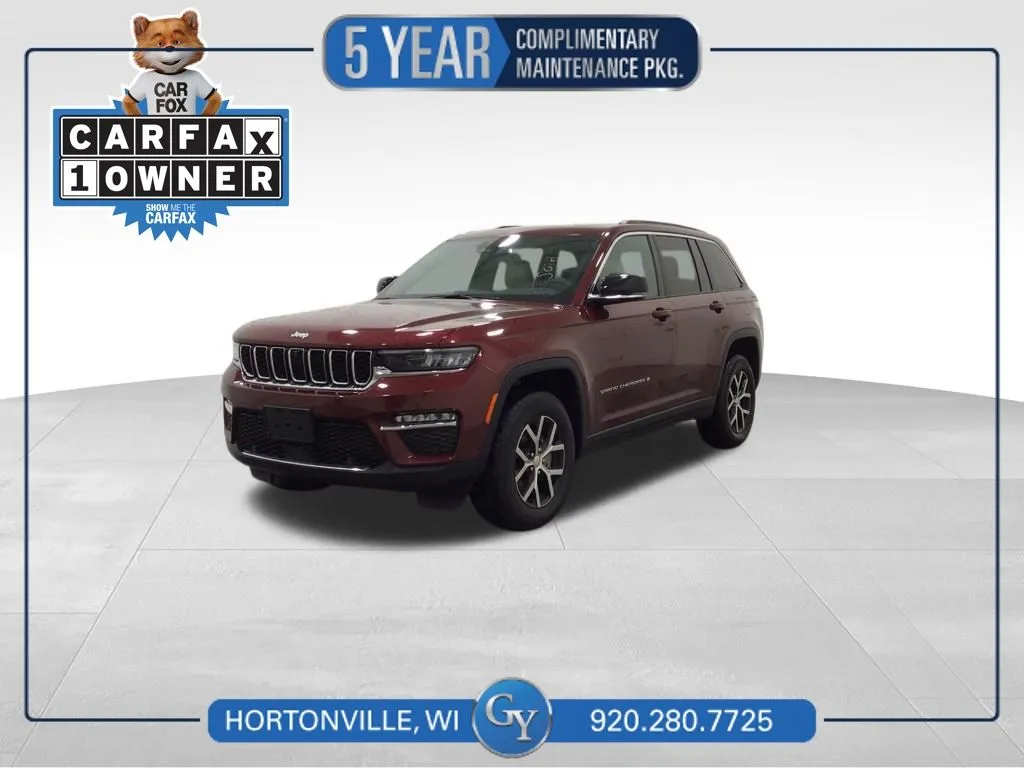Red 2025 Jeep Grand Cherokee Limited for sale in Hortonville, WI