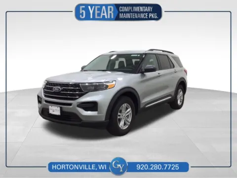 Silver 2021 Ford Explorer XLT for sale in Hortonville, WI
