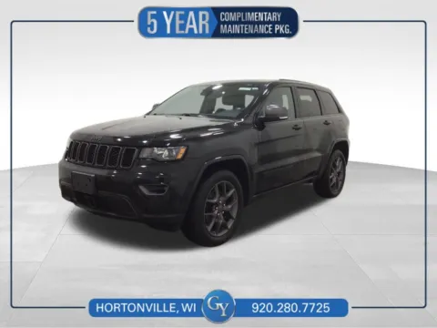 Black 2021 Jeep Grand Cherokee 80th Anniversary Edition for sale in Hortonville, WI