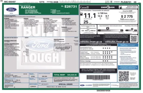 Photos of 2023 Ford Ranger XLT for sale in Hortonville, WI at Gregg Young Hortonville Ford