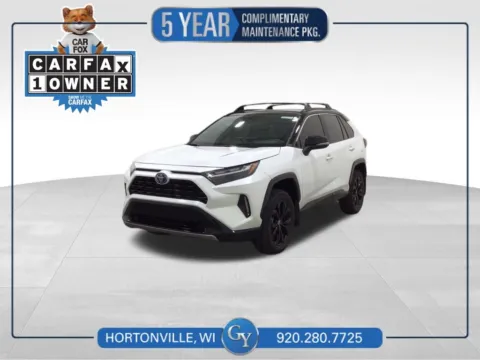 Black 2023 Toyota RAV4 Hybrid XSE for sale in Hortonville, WI