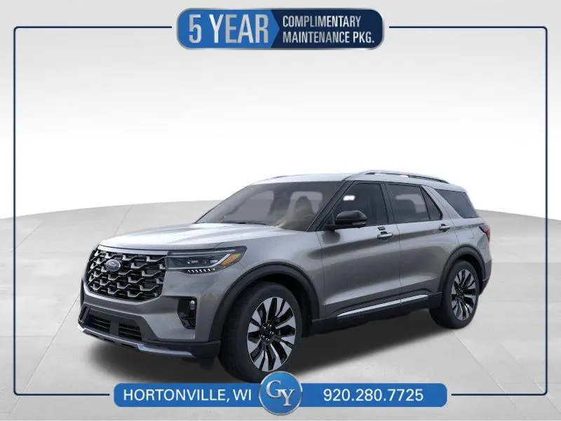 Gray 2026 Ford Explorer Platinum for sale in Hortonville, WI
