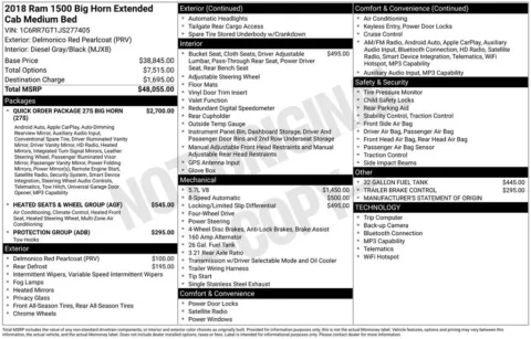 Photos of 2018 Ram 1500 Big Horn for sale in Hortonville, WI at Gregg Young Hortonville Ford