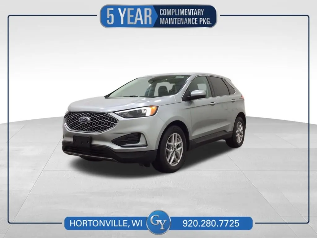 Silver 2024 Ford Edge SEL for sale in Hortonville, WI