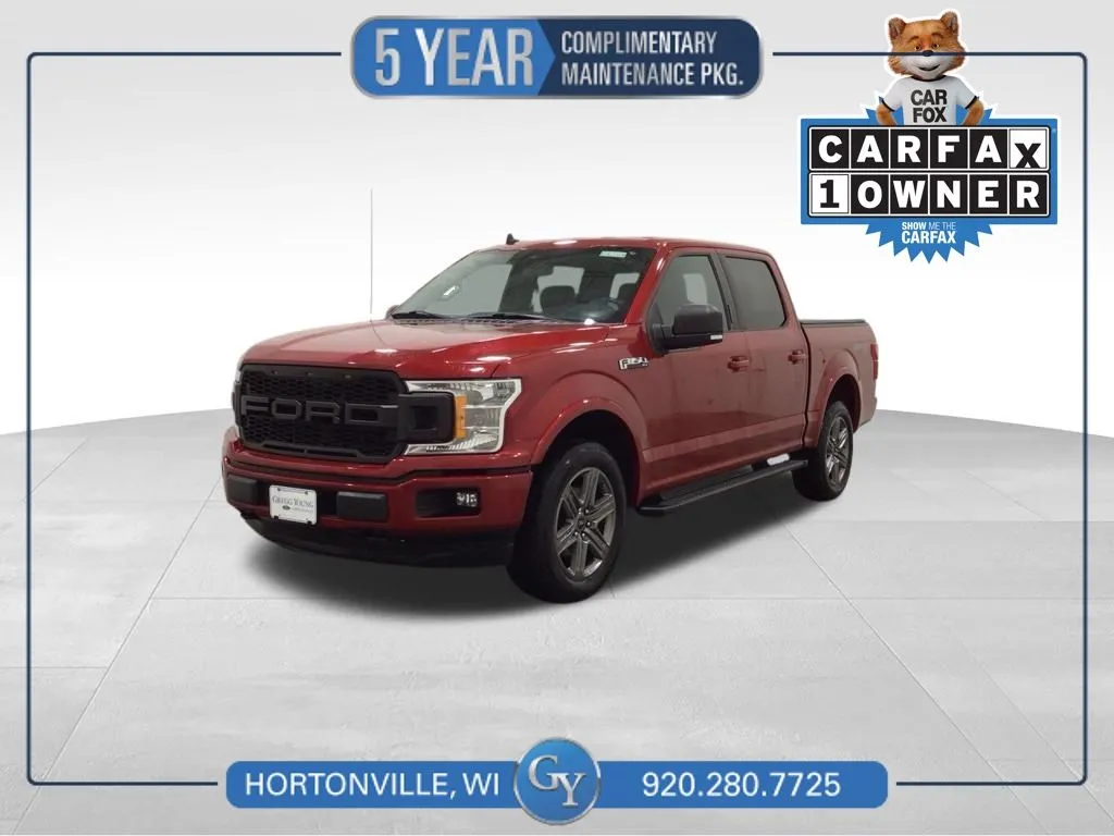 Red 2020 Ford F-150 XLT for sale in Hortonville, WI