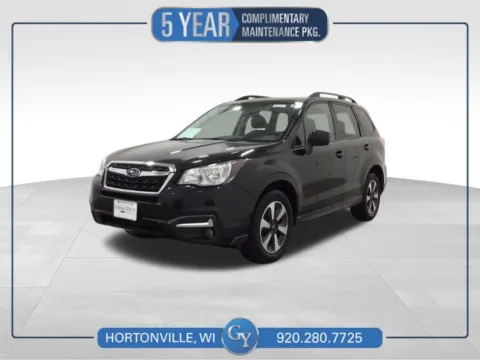 Black 2018 Subaru Forester 2.5i Premium for sale in Hortonville, WI