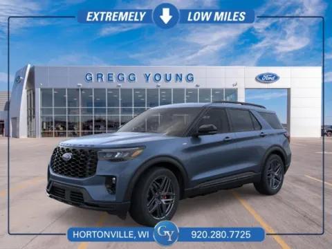 Blue 2026 Ford Explorer ST-Line for sale in Hortonville, WI