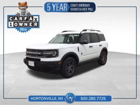 White 2024 Ford Bronco Sport Big Bend for sale in Hortonville, WI