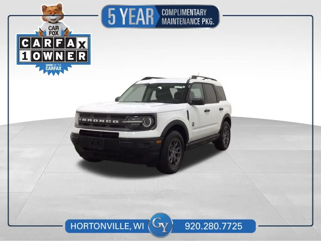 White 2024 Ford Bronco Sport Big Bend for sale in Hortonville, WI