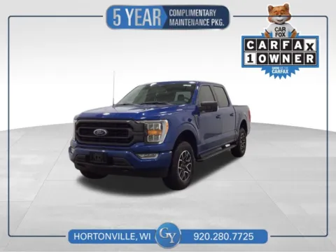 Blue 2022 Ford F-150 XLT for sale in Hortonville, WI