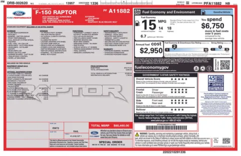 Photos of 2023 Ford F-150 Raptor for sale in Hortonville, WI at Gregg Young Hortonville Ford