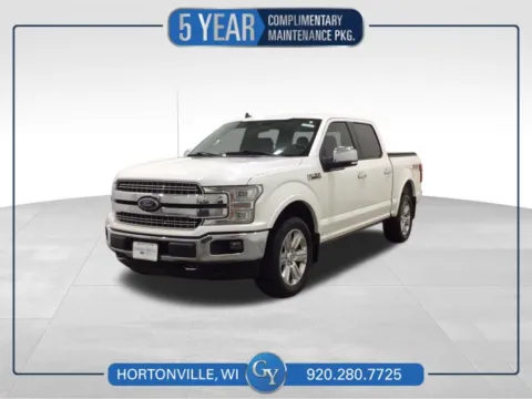 White 2019 Ford F-150 Lariat for sale in Hortonville, WI