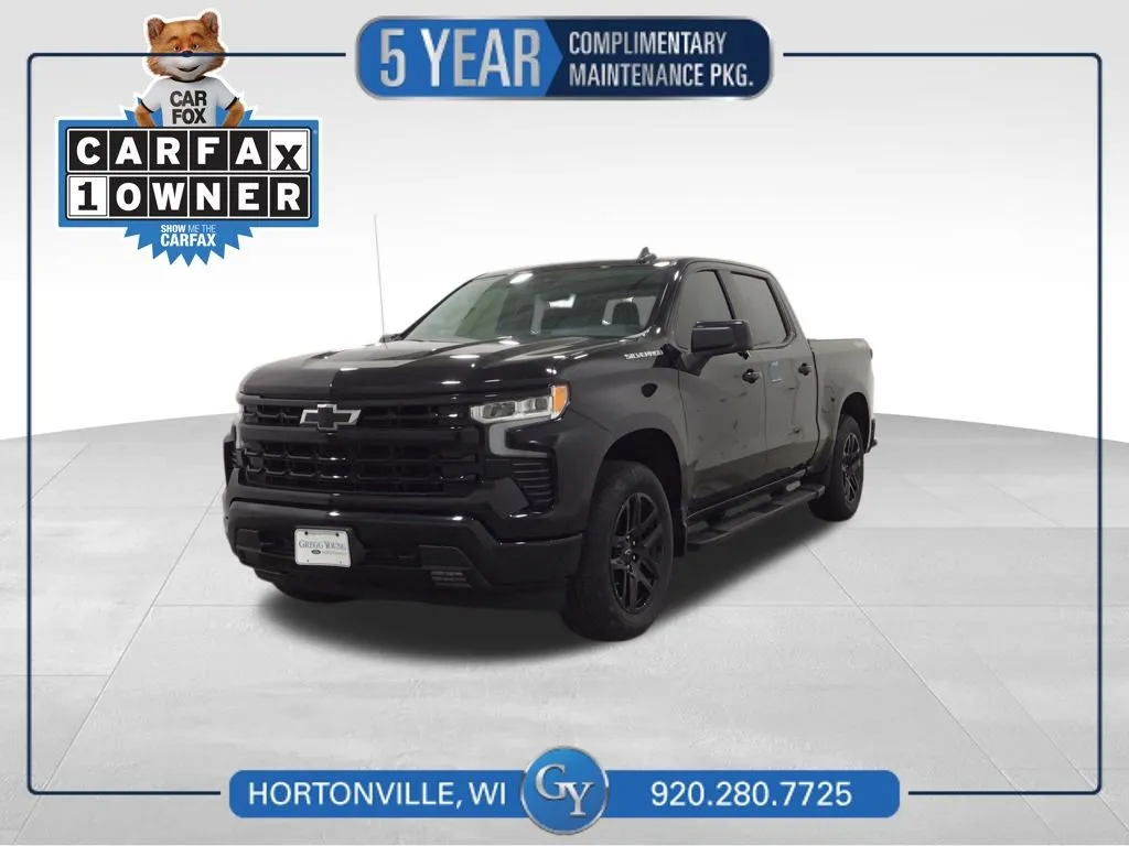 Black 2024 Chevrolet Silverado 1500 RST for sale in Hortonville, WI