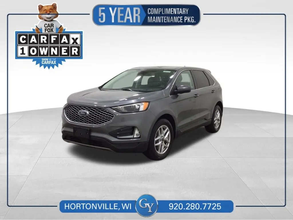 Gray 2024 Ford Edge SEL for sale in Hortonville, WI
