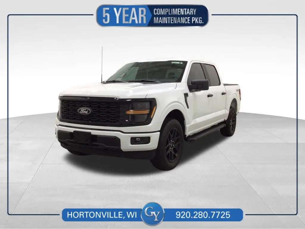 White 2024 Ford F-150 STX for sale in Hortonville, WI