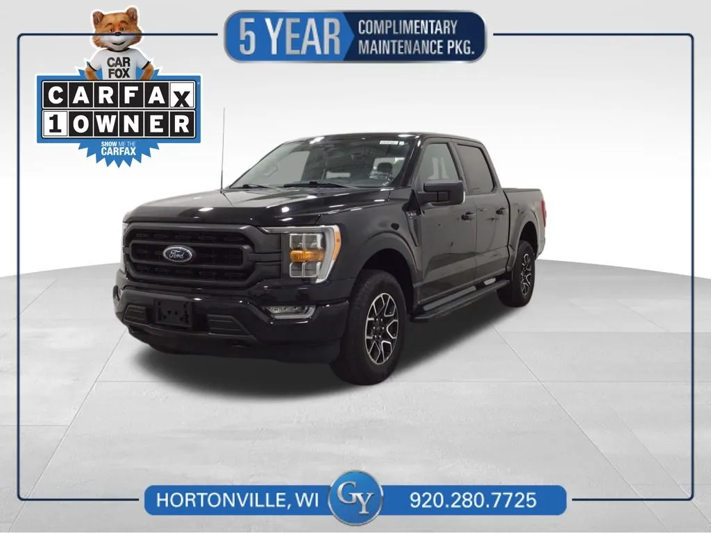 Black 2023 Ford F-150 XLT for sale in Hortonville, WI
