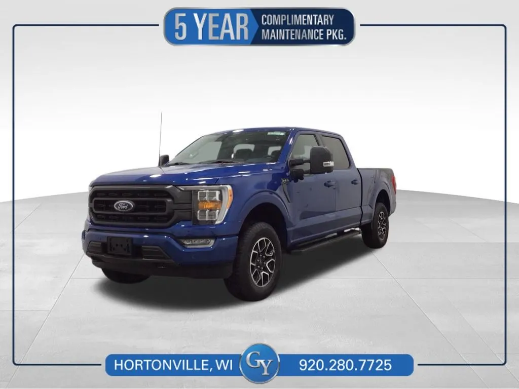 Blue 2023 Ford F-150 XLT for sale in Hortonville, WI