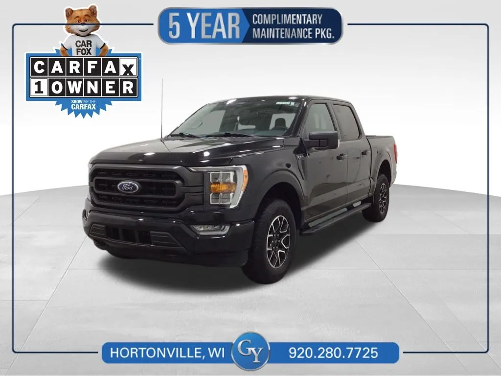 Black 2023 Ford F-150 XLT for sale in Hortonville, WI