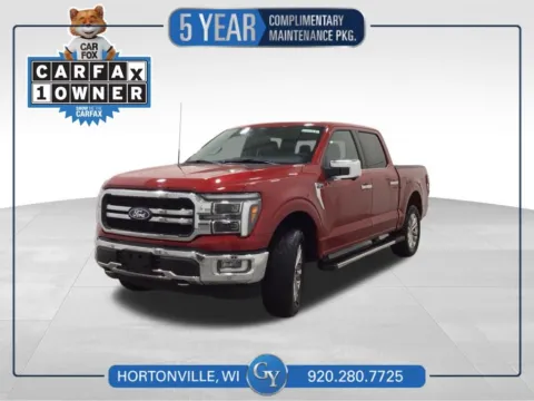Red 2024 Ford F-150 Lariat for sale in Hortonville, WI