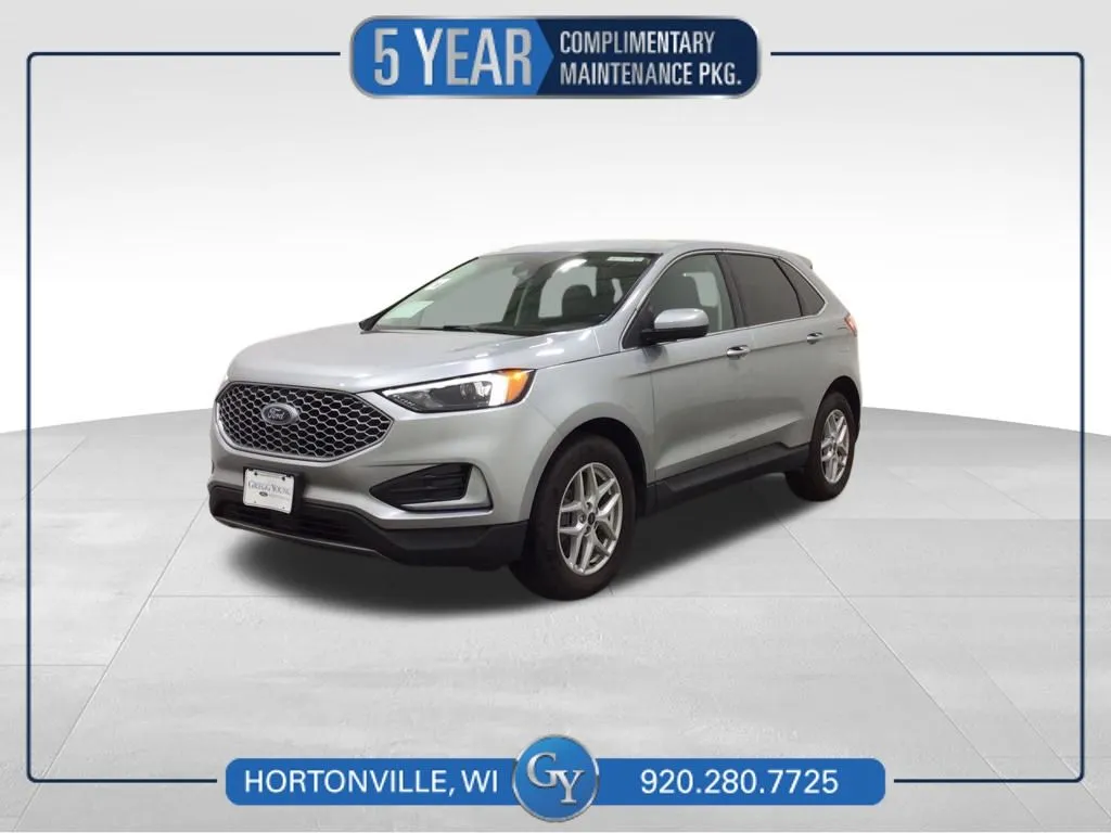 Silver 2024 Ford Edge SEL for sale in Hortonville, WI