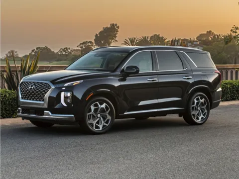 Blue 2021 Hyundai Palisade Calligraphy for sale in Hortonville, WI