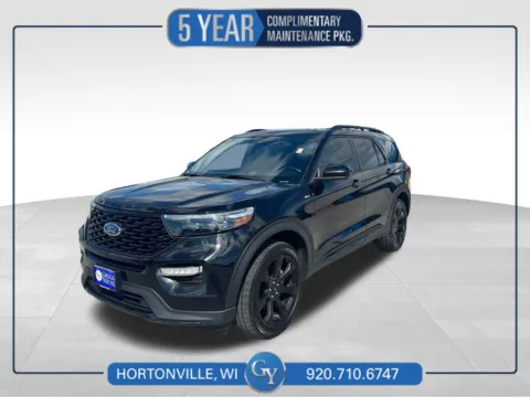 Black 2023 Ford Explorer ST-Line for sale in Hortonville, WI