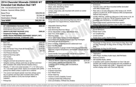 Photos of 2016 Chevrolet Silverado 2500 HD Work Truck for sale in Hortonville, WI at Gregg Young Hortonville Ford