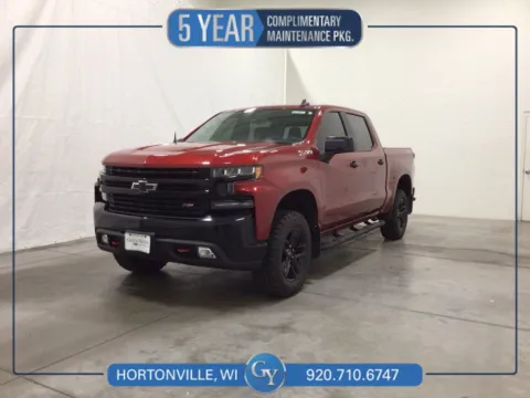 Red 2021 Chevrolet Silverado 1500 LT Trail Boss for sale in Hortonville, WI