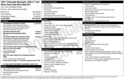 Photos of 2021 Chevrolet Silverado 1500 LT Trail Boss for sale in Hortonville, WI at Gregg Young Hortonville Ford