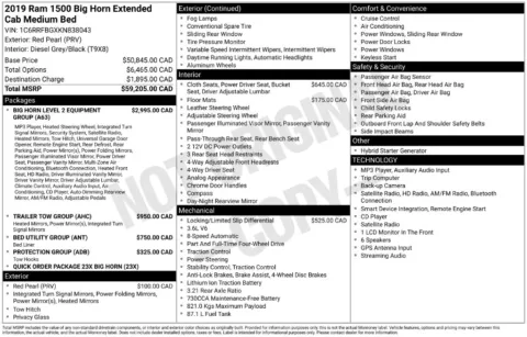 Photos of 2019 Ram 1500 Big Horn/Lone Star for sale in Hortonville, WI at Gregg Young Hortonville Ford