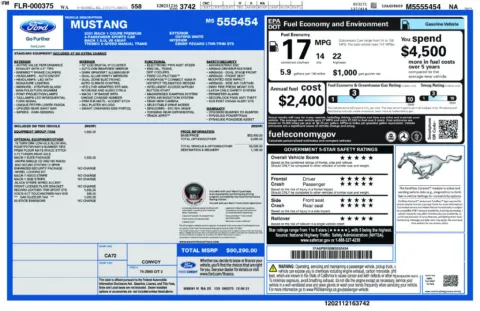 Photos of 2021 Ford Mustang Mach 1 for sale in Hortonville, WI at Gregg Young Hortonville Ford