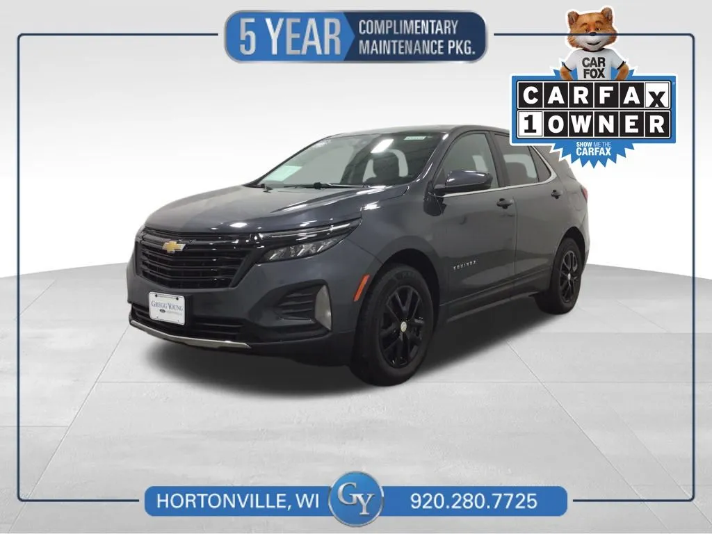 Gray 2023 Chevrolet Equinox LT for sale in Hortonville, WI