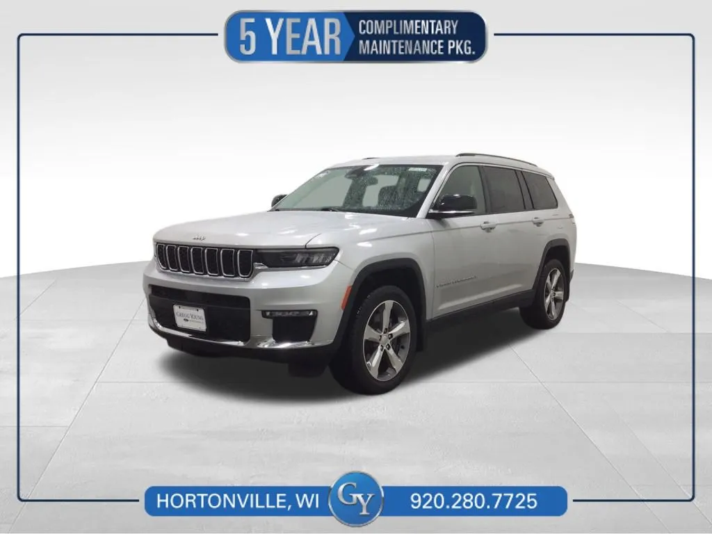 Silver 2022 Jeep Grand Cherokee L Limited for sale in Hortonville, WI