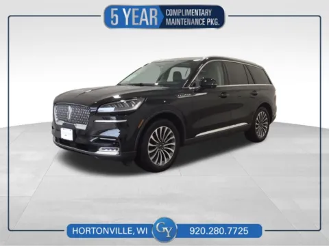 Black 2021 Lincoln Aviator Reserve for sale in Hortonville, WI