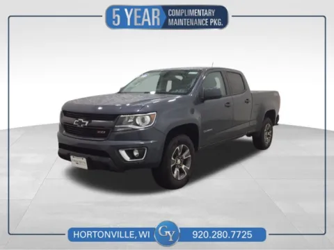 Gray 2017 Chevrolet Colorado Z71 for sale in Hortonville, WI