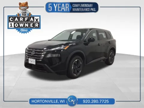 Black 2024 Nissan Rogue SV for sale in Hortonville, WI